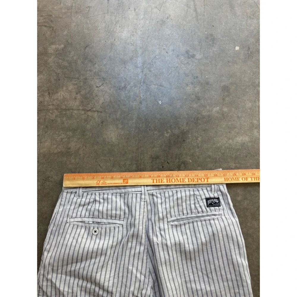 Y2K Rip Curl Pinstripe Board Shorts Surf Size 34